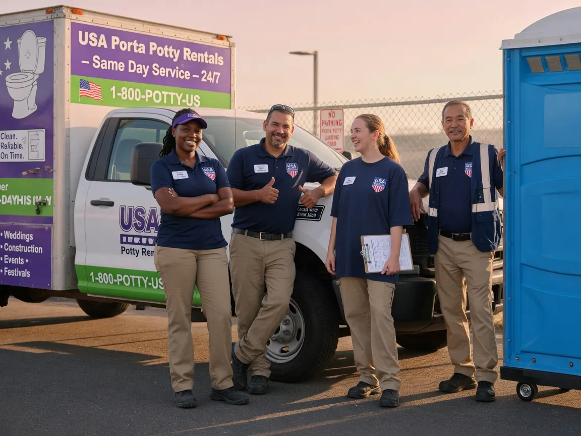 Porta Potty Rental company in Vida, MT