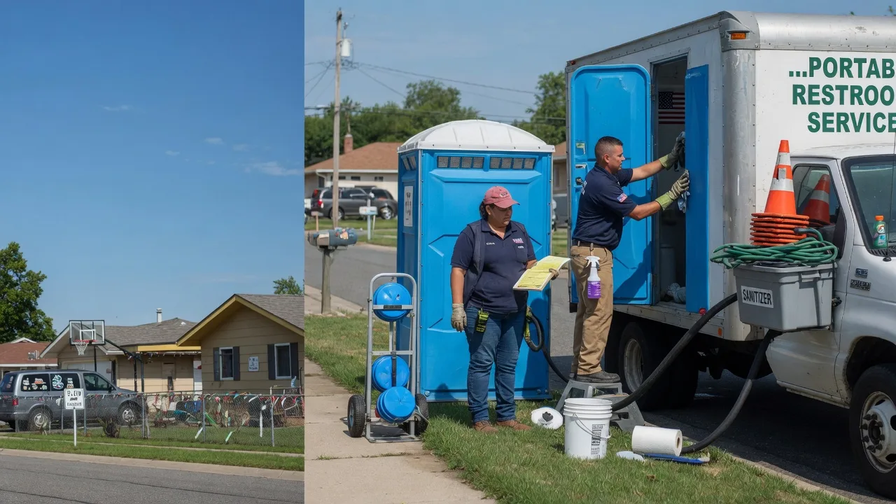 Portable Toilet Rental in Vida, MT near me